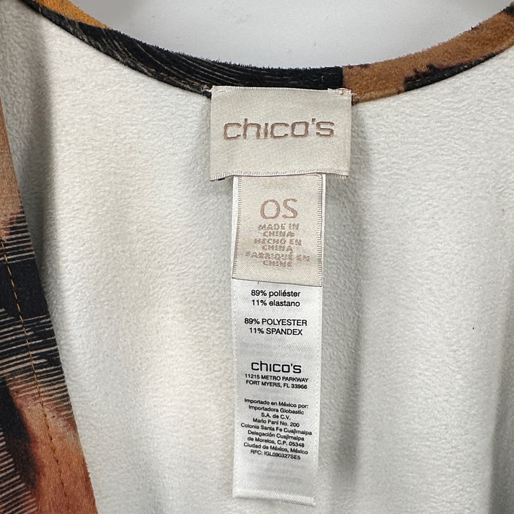 Multicolor Kimono Cardigan Ruana - Picture 2 of 5